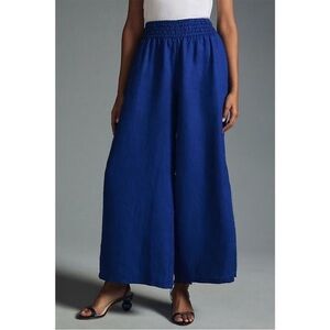 Anthropologie Somerset Wide leg Linen pant